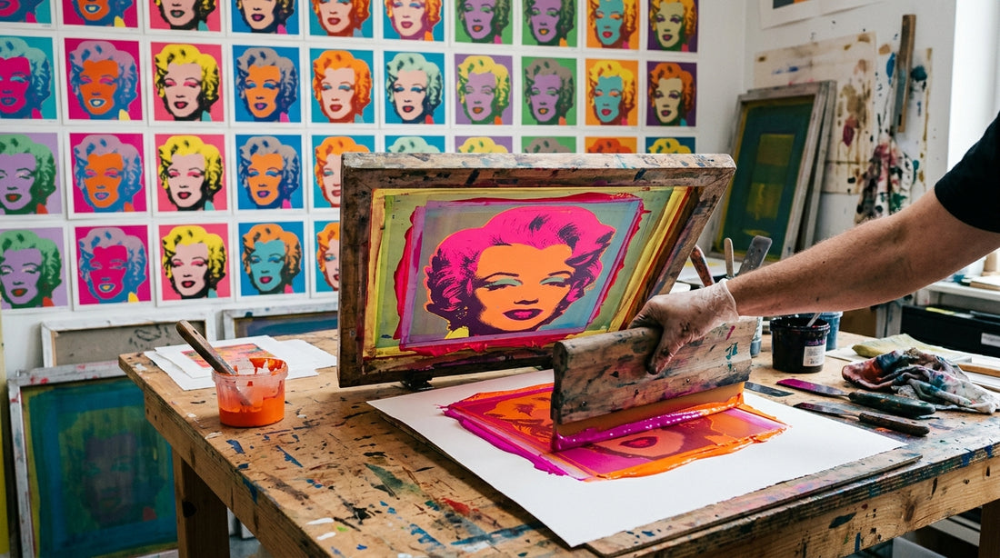 Sitodruk i Andy Warhol - jak rewolucja zmienila druk artystyczny (przewodnik DIY)