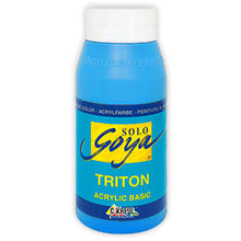 Farba akrylowa Solo Goya TRITON 750 ml – niebieska błękitna