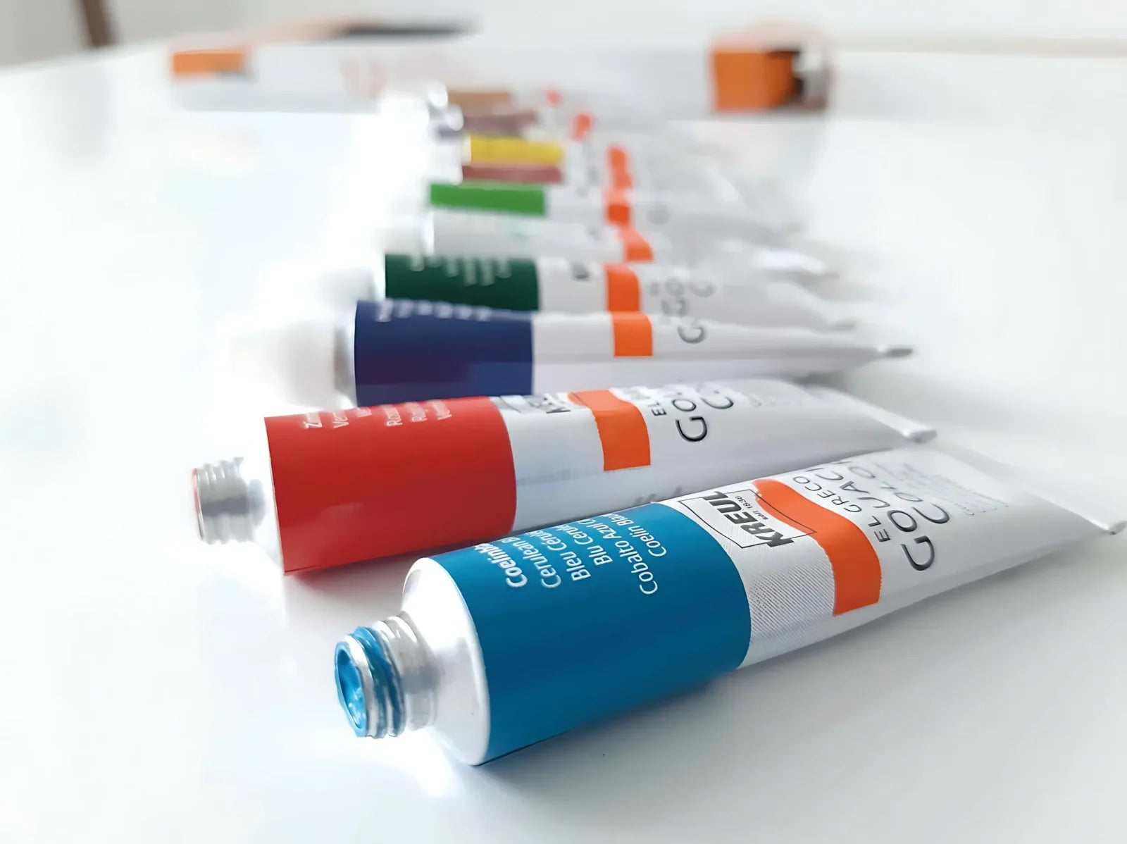 Zestaw gwaszy El Greco — tuby 12 ml