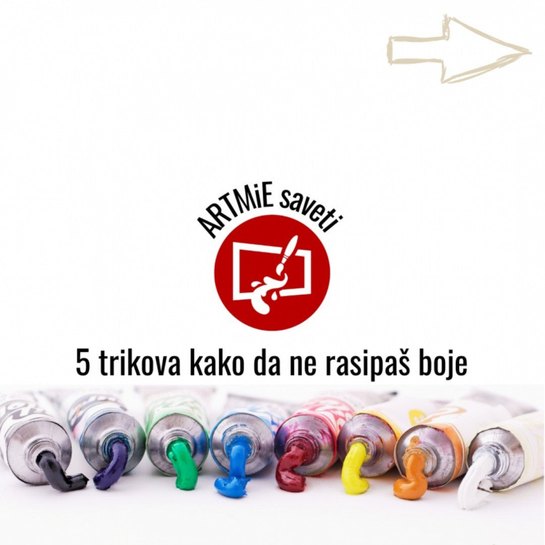 5 trików, jak nie marnować farb do malowania