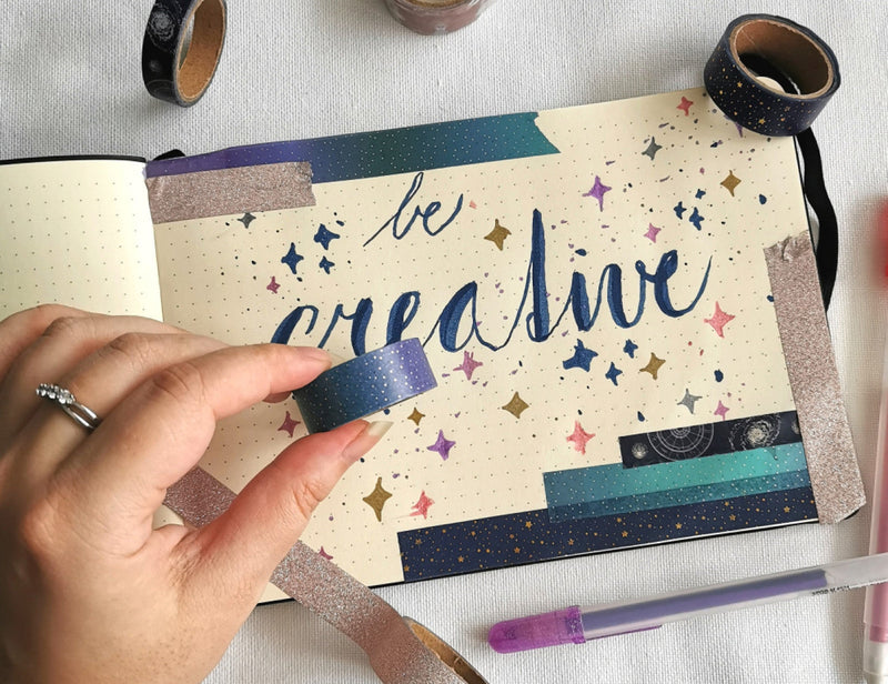 8 sposobow na wykorzystanie tasm washi - od bullet journal po dekoracje scian