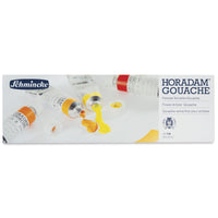 Farby gwaszowe Schmincke HORADAM w metalowym zestawie, 12 x 5 ml