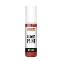 Farba akrylowa metaliczna - 20 ml – red copper