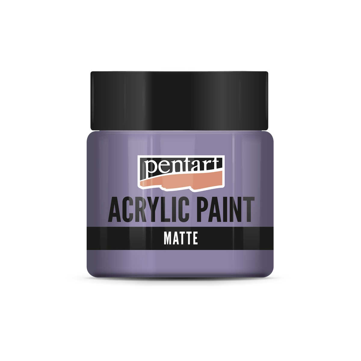 Farba akrylowa matowa - 50 ml – light purple