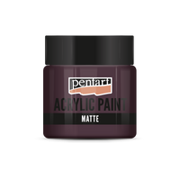 Farba akrylowa matowa - 50 ml – eggplant