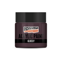 Farba akrylowa błyszcząca Pentart 50 ml – bakłażan