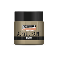 Farba akrylowa matowa - 50 ml – hazelnut