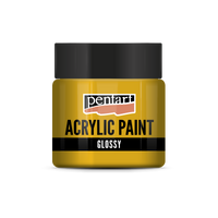 Farba akrylowa błyszcząca Pentart 50 ml – słoneczny żółty