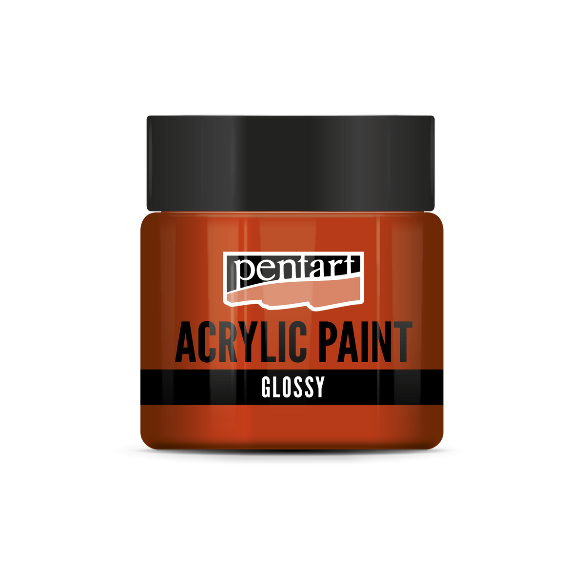 Farba akrylowa błyszcząca Pentart 50 ml – czerwony