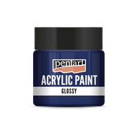 Farba akrylowa błyszcząca Pentart 50 ml – ciemnoniebieski