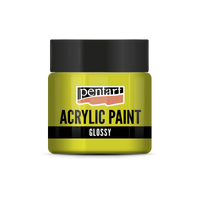 Farba akrylowa błyszcząca Pentart 50 ml – limonkowy