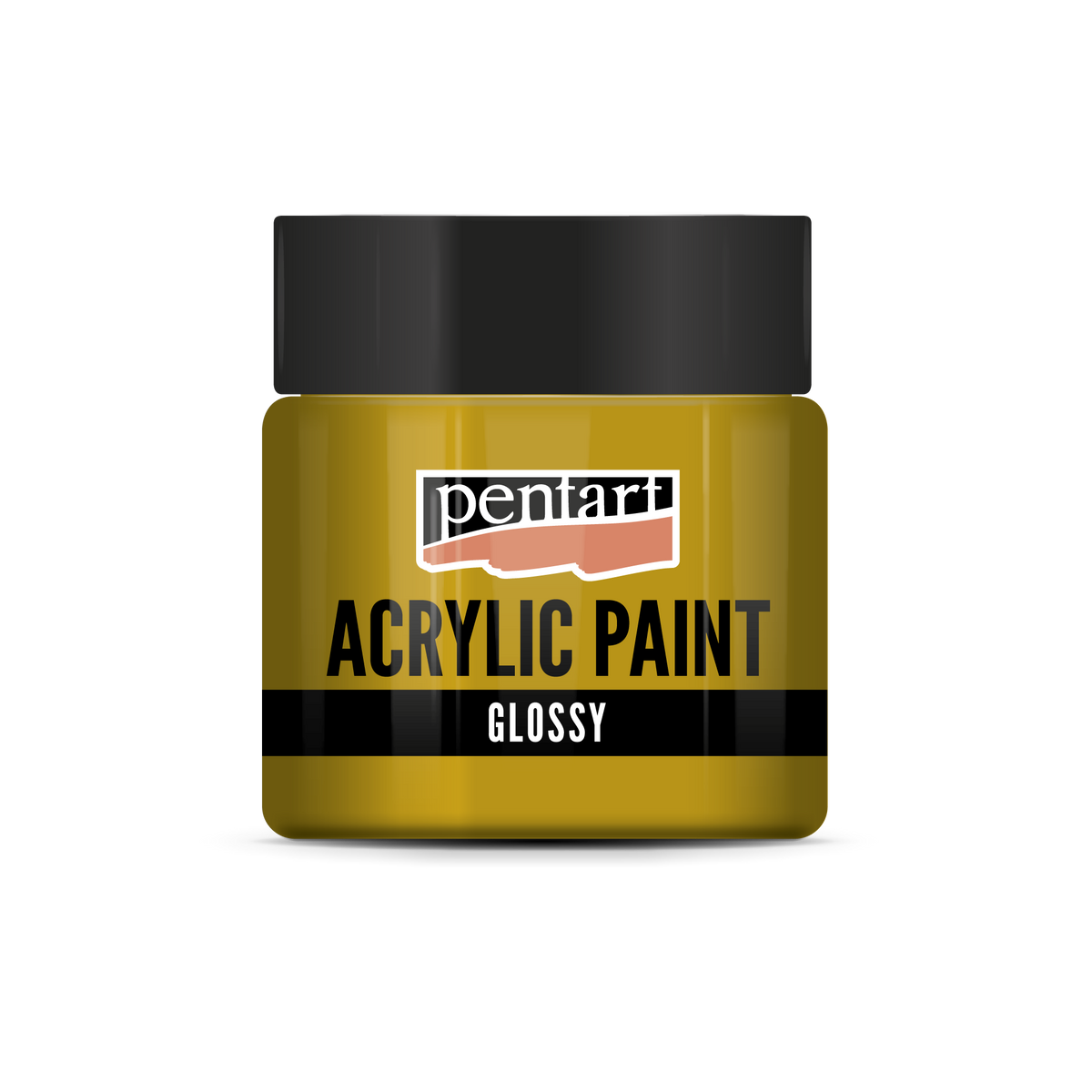 Farba akrylowa błyszcząca Pentart 50 ml – ochra