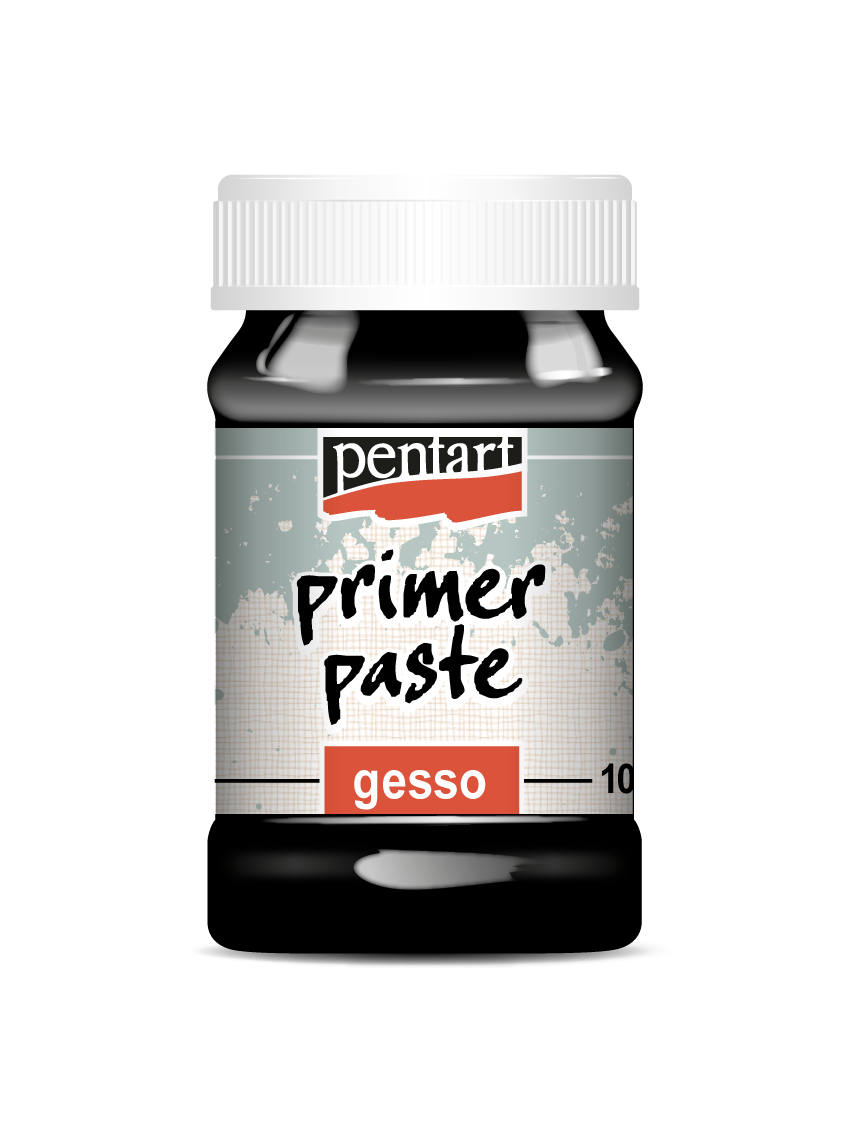 Pasta podkładowa Pentart - 100 ml, czarna