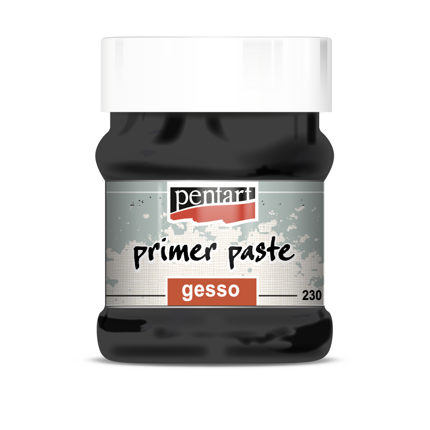 Pasta podkładowa Pentart Primer paste 230 ml, czarna