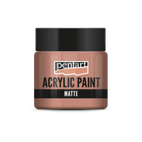 Farba akrylowa matowa - 50 ml – coral