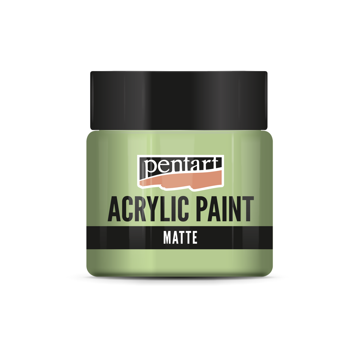 Farba akrylowa matowa - 50 ml – mojito green
