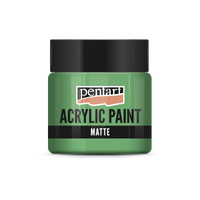 Farba akrylowa matowa - 50 ml – parrot green