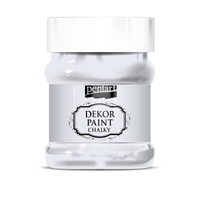 Dekoracyjna farba kredowa Chalky Pentart - 230 ml – off-white