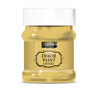 Dekoracyjna farba kredowa Chalky Pentart - 230 ml – tangerine
