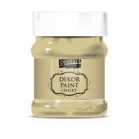 Dekoracyjna farba kredowa Chalky Pentart - 230 ml – egg-shell white