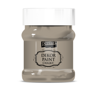 Dekoracyjna farba kredowa Chalky Pentart - 230 ml – sand