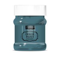 Dekoracyjna farba kredowa Chalky Pentart - 230 ml – poison-green