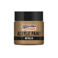 Farba akrylowa metaliczna - 50 ml – bronze