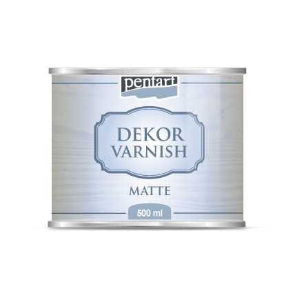 Lak dekoracyjny matowy PENTART – 500 ml