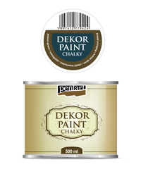Dekoracyjna farba kredowa Chalky Pentart 500 ml – poison-green