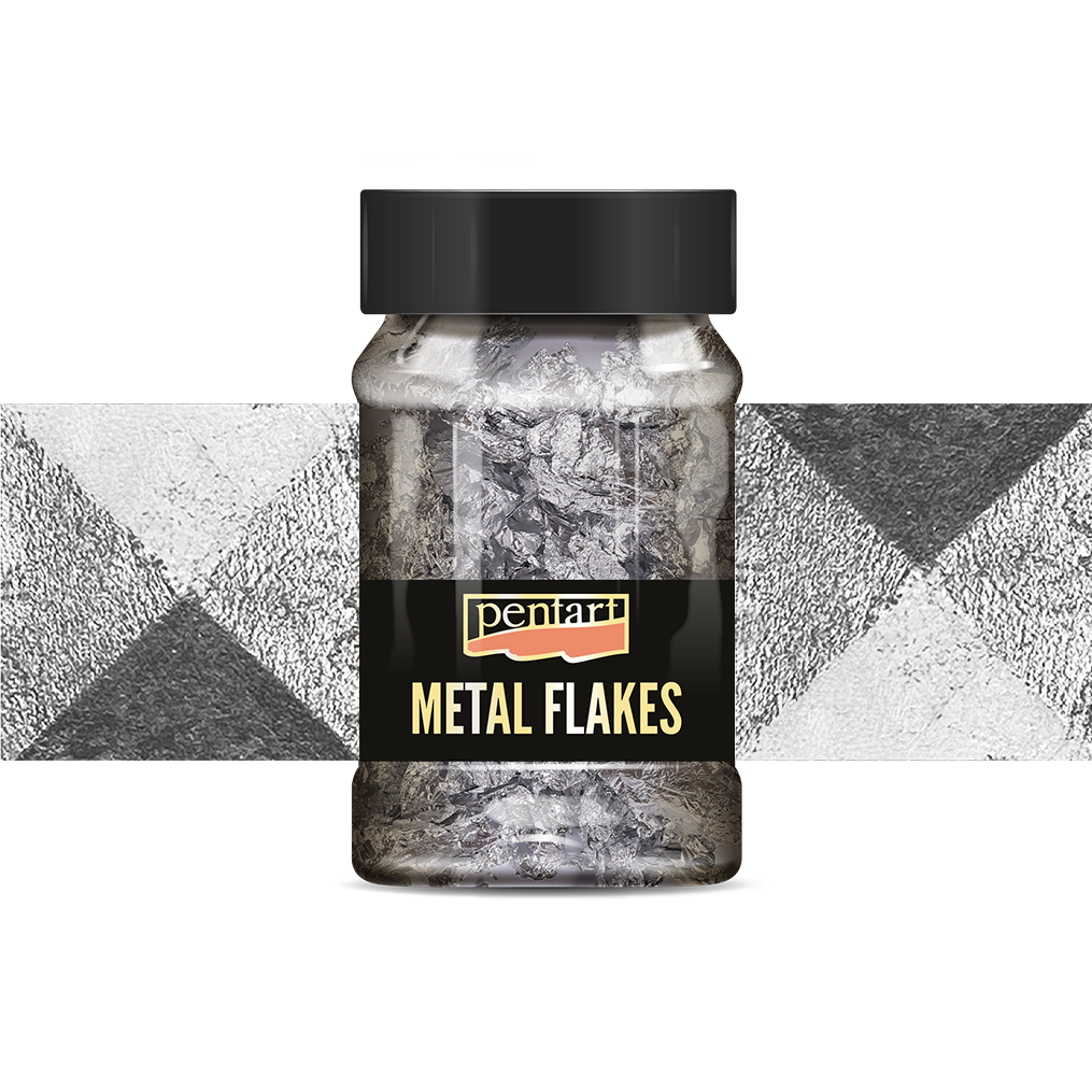 Metaliczne płatki PENTART – M8