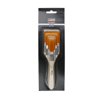Zestaw pędzli do konturowania / 6-częściowy – with soft bristles, 4 pcs, flat, size 2, 4, 6, 8