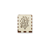 Drewniany świecznik świąteczny na tealight Pentart – 3