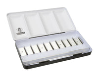 Metalowa pusta kasetka Schmincke na 10 tubek x 15 ml