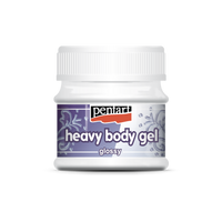 Błyszczące medium żelowe Pentart heavy body – 50 ml