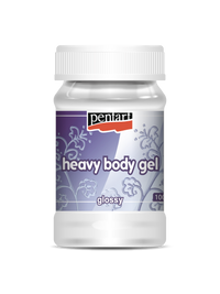 Błyszczące medium żelowe Pentart heavy body – 100 ml
