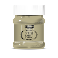 Dekoracyjna farba kredowa Chalky Pentart - 230 ml – vintage beige