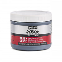 Pebeo Studio czarne gesso 500 ml