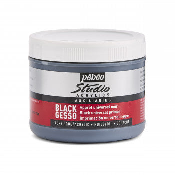 Pebeo Studio czarne gesso 500 ml