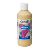 Farba brokatowa Creall Glitter 250 ml - złota
