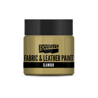 glamour fabric & leather paint 50 ml – szampański