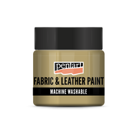 Farba do tkanin i skóry Pentart 50 ml – light brown