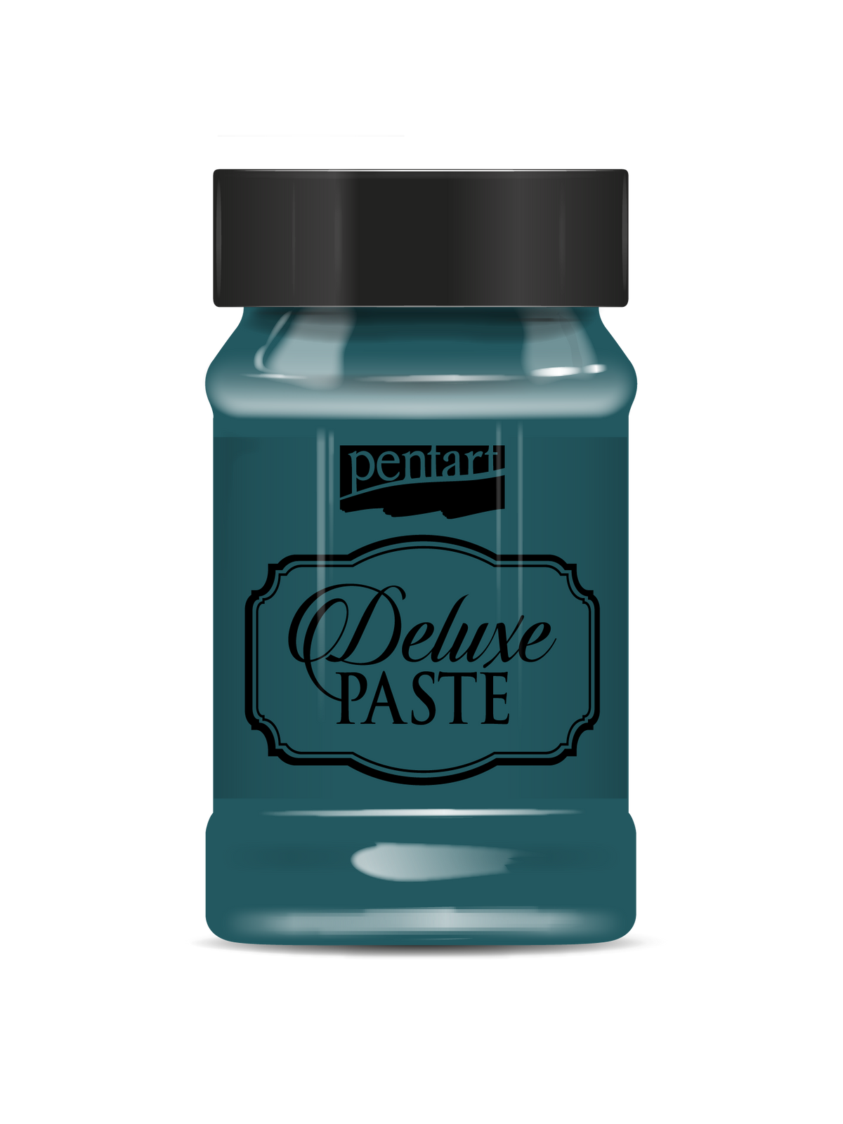 Pentart Deluxe Paste pasta z efektem 3D 100 ml – szmaragdowy