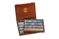 Schmincke drewniana kasetka z 200 pastelami
