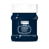 Dekoracyjna farba kredowa Chalky Pentart - 230 ml – navy blue