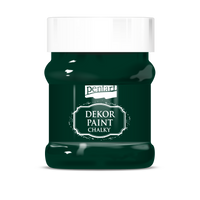 Dekoracyjna farba kredowa Chalky Pentart - 230 ml – pine green