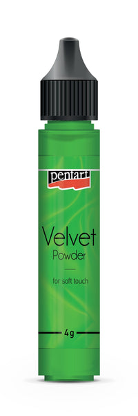 Puder aksamitny Pentart Velvet powder jasnozielony 4 g