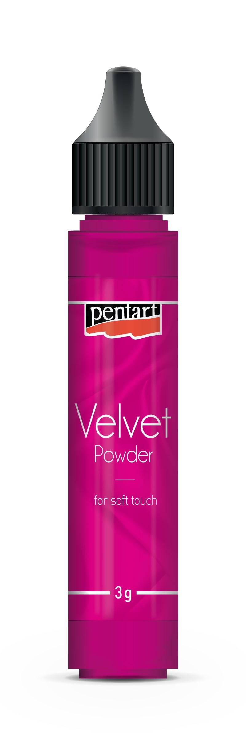 Puder aksamitny Pentart różowy 3 g