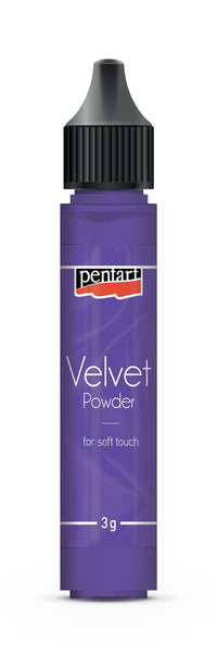Puder aksamitny Pentart Velvet powder purple 3 g
