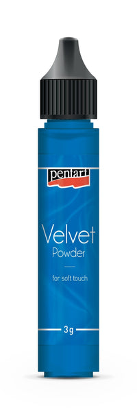 Puder aksamitny Pentart Velvet powder niebieski 3 g