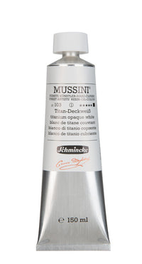 Farby olejne Schmincke MUSSINI 150 ml – 103 Biel tytanowa kryjąca